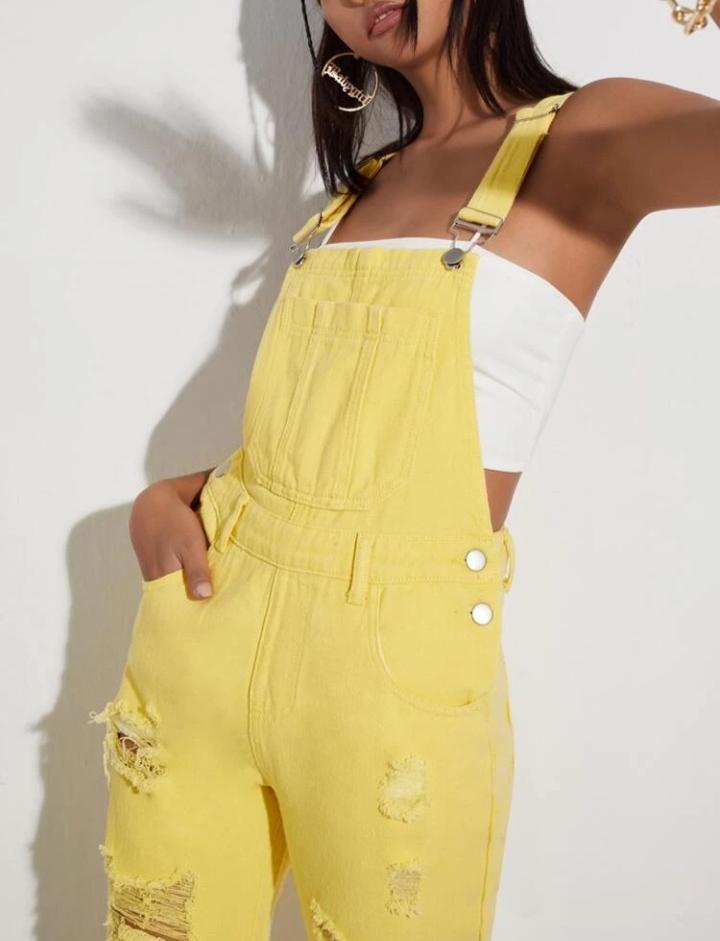 Cropped Denim Overall – Dressy Owl Boutique