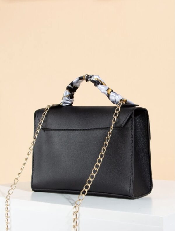 Twilly Scarf Turn-lock Satchel Bag - Image 3