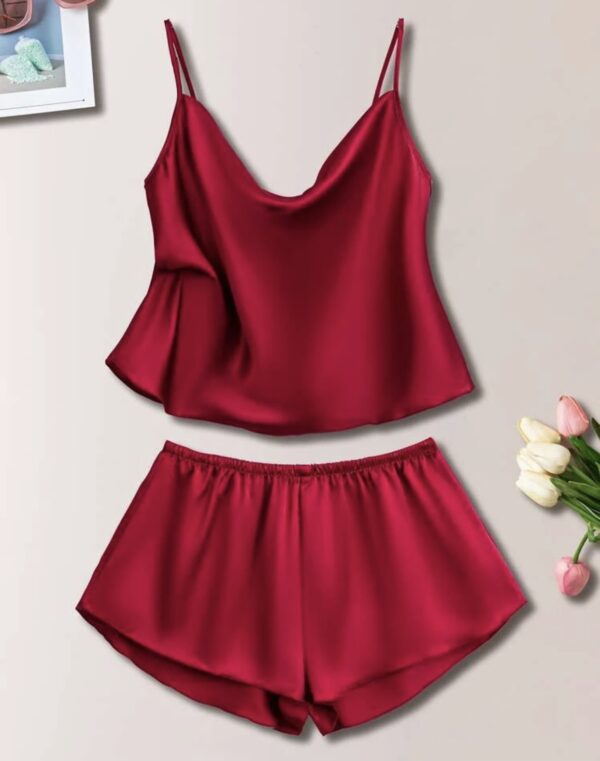 Satin Cami PJ Set