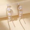 Pearl Decor Earrings - Image 3