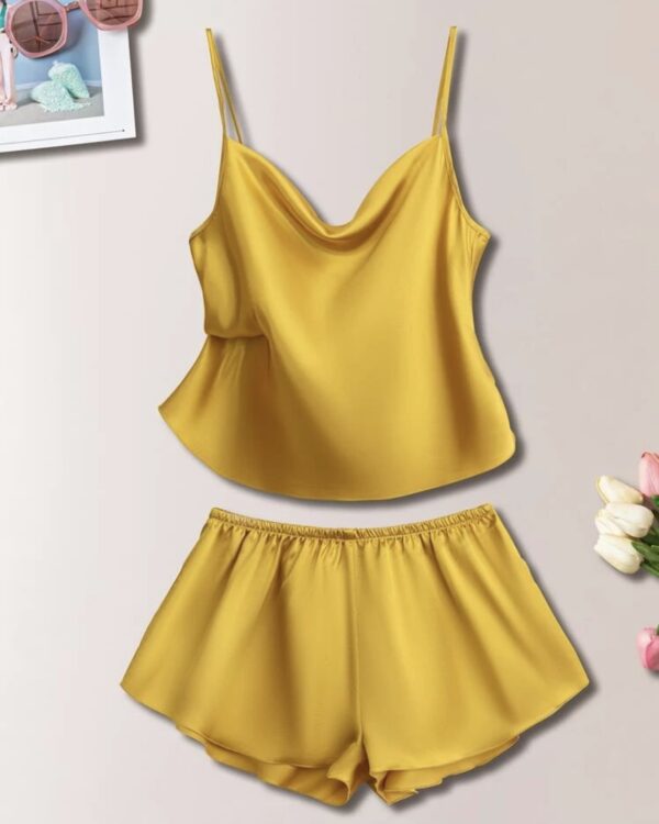 Satin Cami PJ Set - Image 5