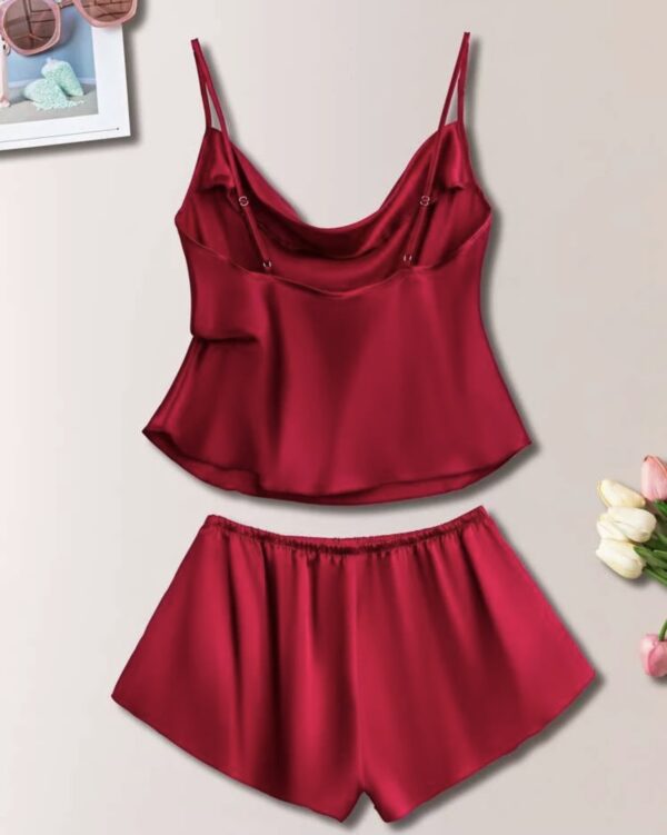 Satin Cami PJ Set - Image 4