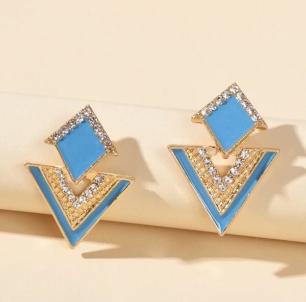 Geo Decor Earrings - Image 3
