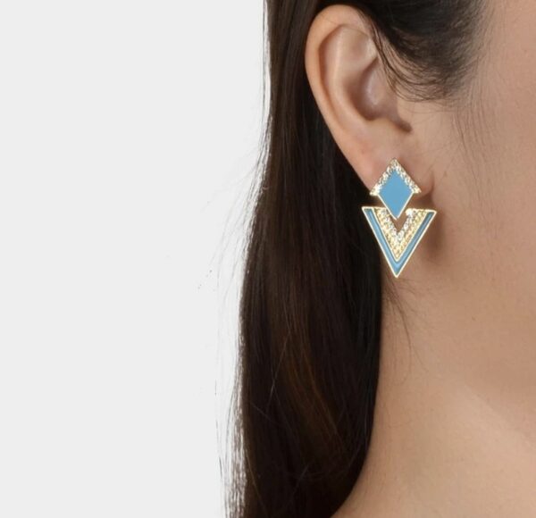 Geo Decor Earrings - Image 2