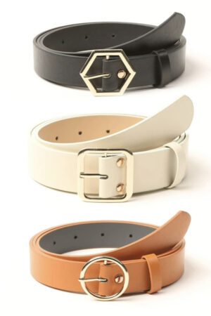 Metal Buckle Plus Size Belt