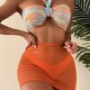 Bikini Swimsuit With Beach Skirt