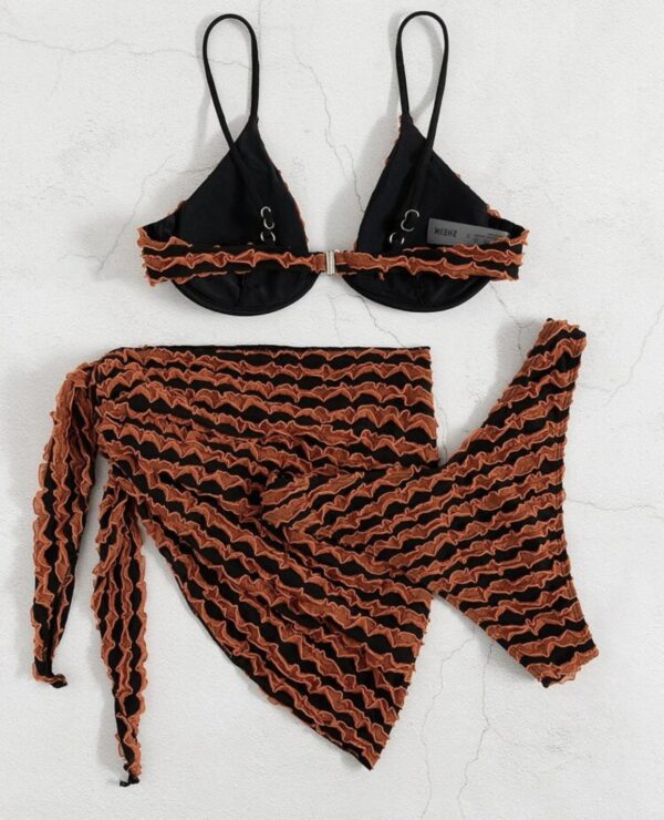 Bikini Swimsuit & Beach Skirt - Image 4