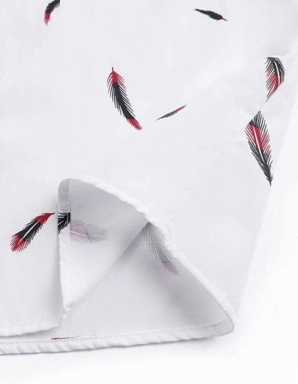 Print Button Up Shirt - Image 5