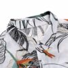 Men Random Plants Print Shirt Without Tee
